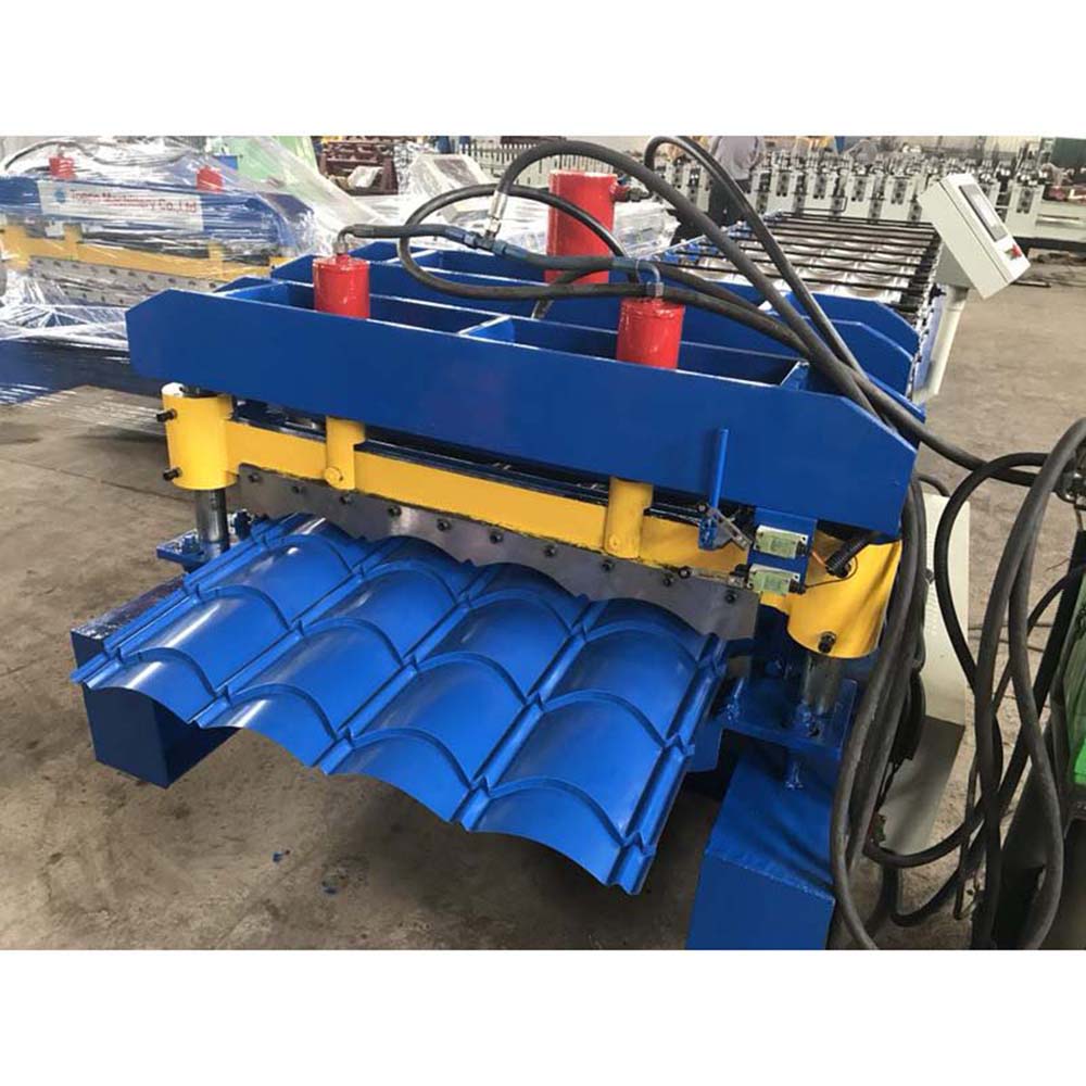 Various Styles Ibr Metal Galvanized Roof Sheet Glazed Tile Roll Making Forming Machine