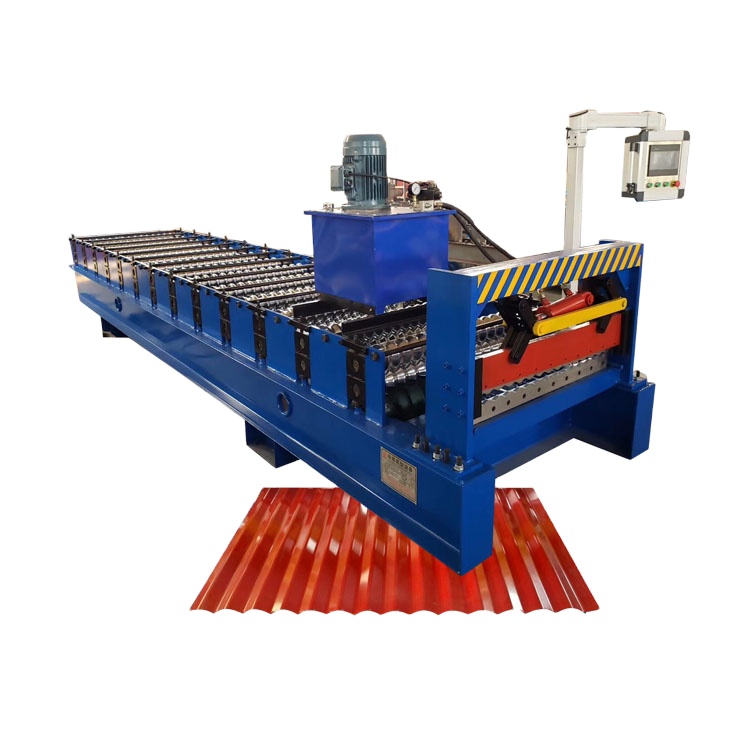 machine to make calamine Corrugated Roof Sheet Roll Forming Machine