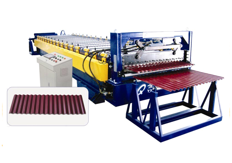 machine to make calamine Corrugated Roof Sheet Roll Forming Machine