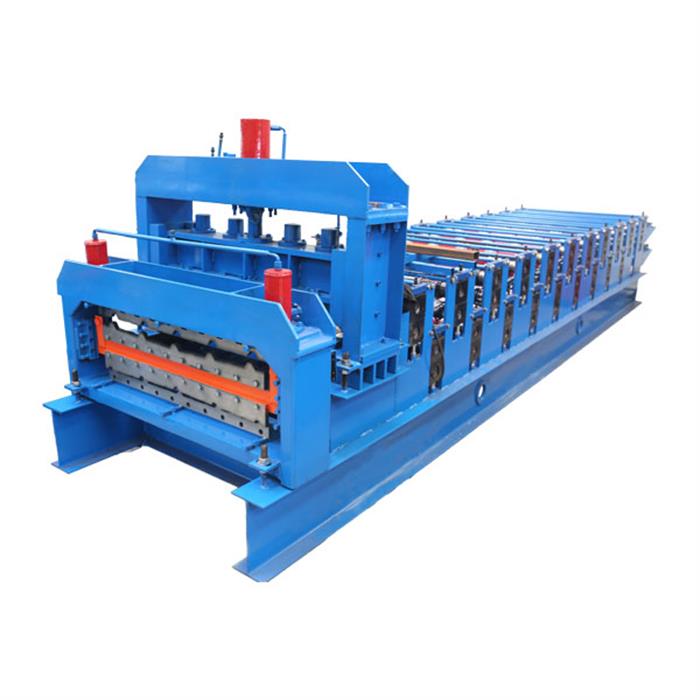 Double Layer Corrugated Roofing Sheet Metal Roll Forming Machine