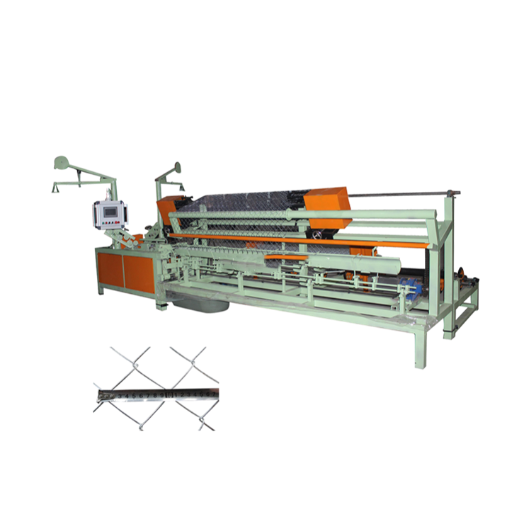 Automatical Single double Wire chain link fence machine manufacturer