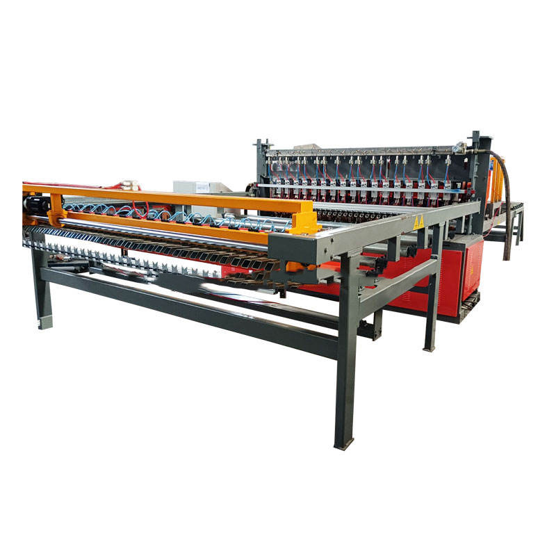Welded wire mesh panel machine and 3D fence production line