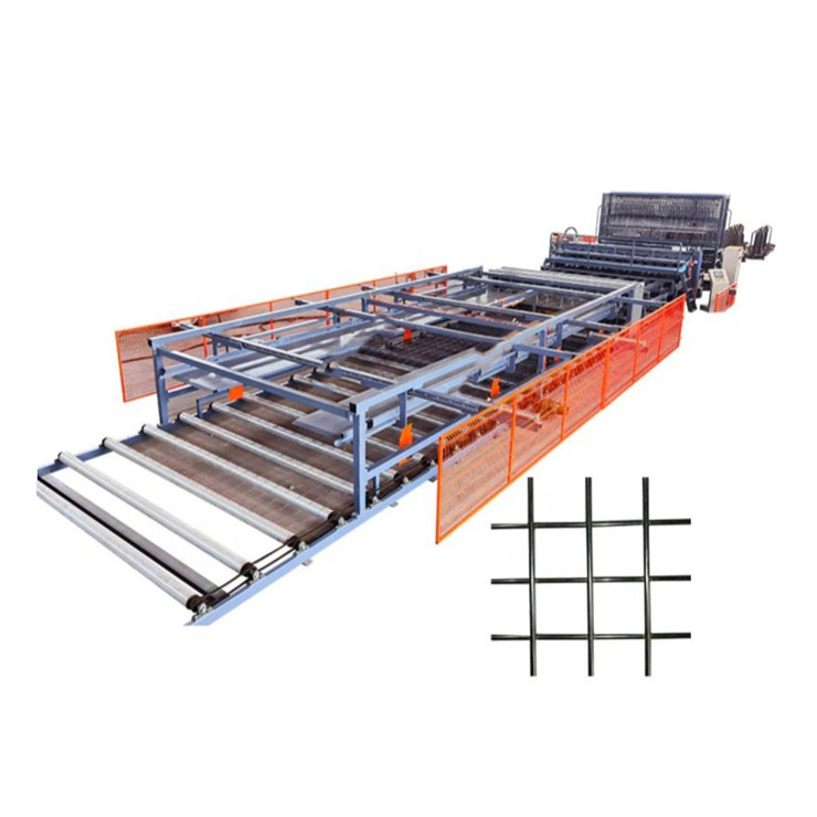 Welded wire mesh panel machine and 3D fence production line