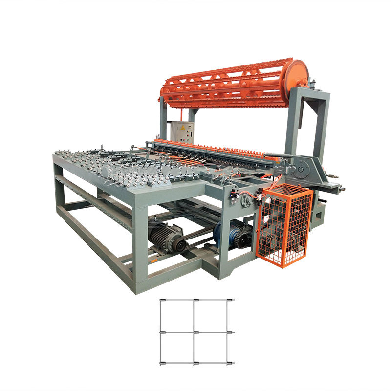 Production line cattle knot field grassland fence netting machine