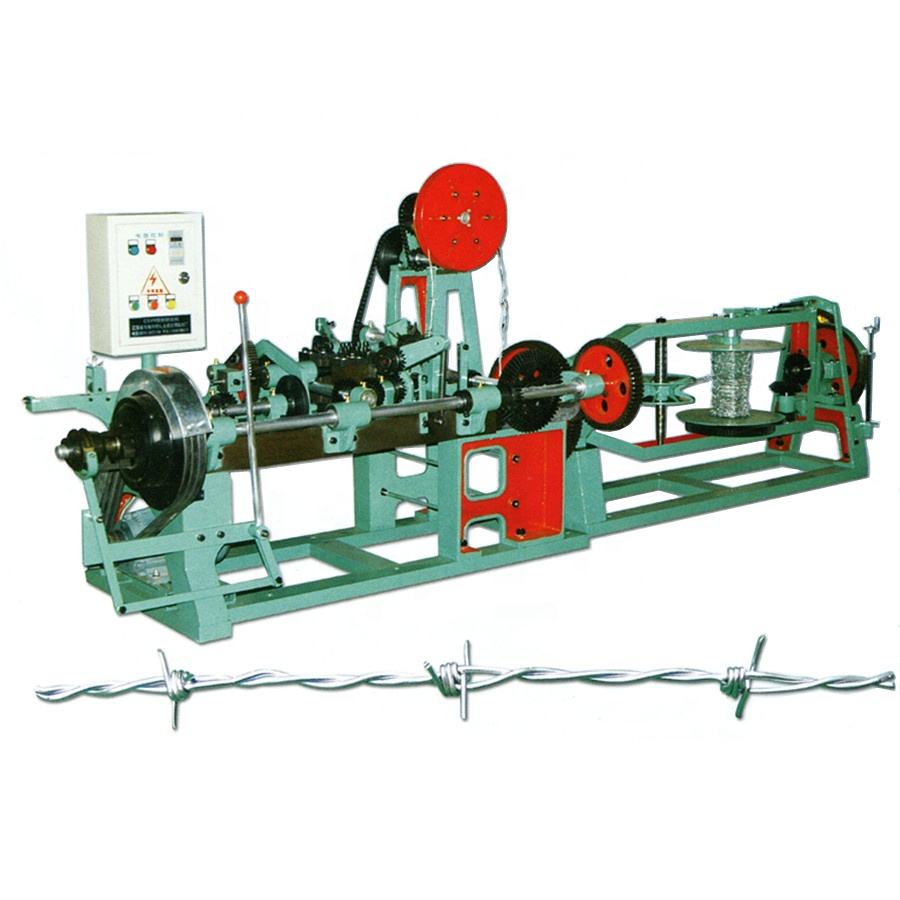 High Speed Barbed Wire Making Machine