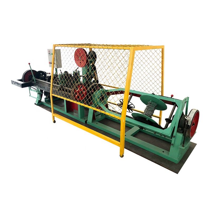 Best price Manufacturer Full Automatic Positive Negative Double Strand Twisted Barbed Wire Making Machine