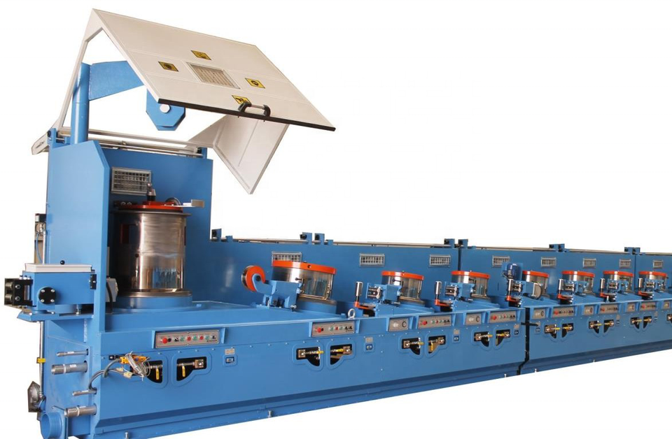 Intermediate Small Copper Wire and Cable Drawing Machine/Fine Wire Drawing Machine With Annealer