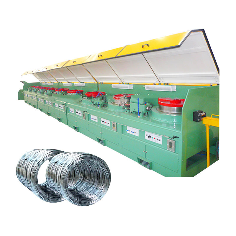 Manufacturer Supplier Fully Automatic High speed Stretching Steel Wire Rod Wire Drawing Machine price