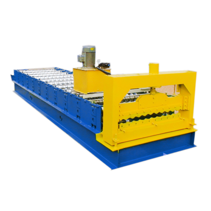 Steel metal roof trapezoidal and corrugated iron roofing zinc sheet roll forming machine