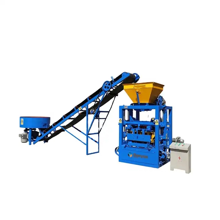 Semi- automatic small hollow brick making machinery for sale