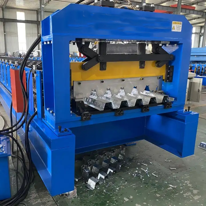 Hot sale Indonesia Factory Customization Metal Steel Structure 1020 Floor Decking Roll Forming Machine