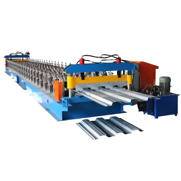 Hot sale Indonesia Factory Customization Metal Steel Structure 1020 Floor Decking Roll Forming Machine