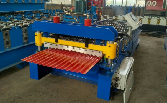 Botswana roof forming machine project