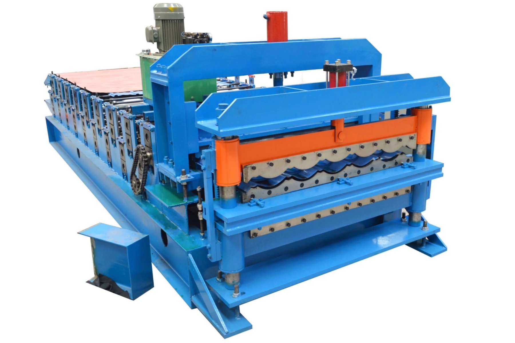 What is a roof panel machine?