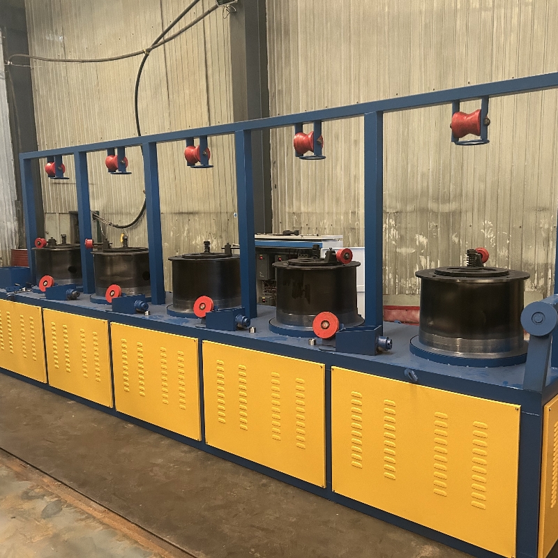 Common Model Pulley Type Wire Drawing Machine (4 Drum-unit)