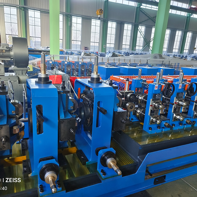 ERW Mild Steel Pipe Making Machine Black Steel Tube Galvanized Steel Pipe Mill