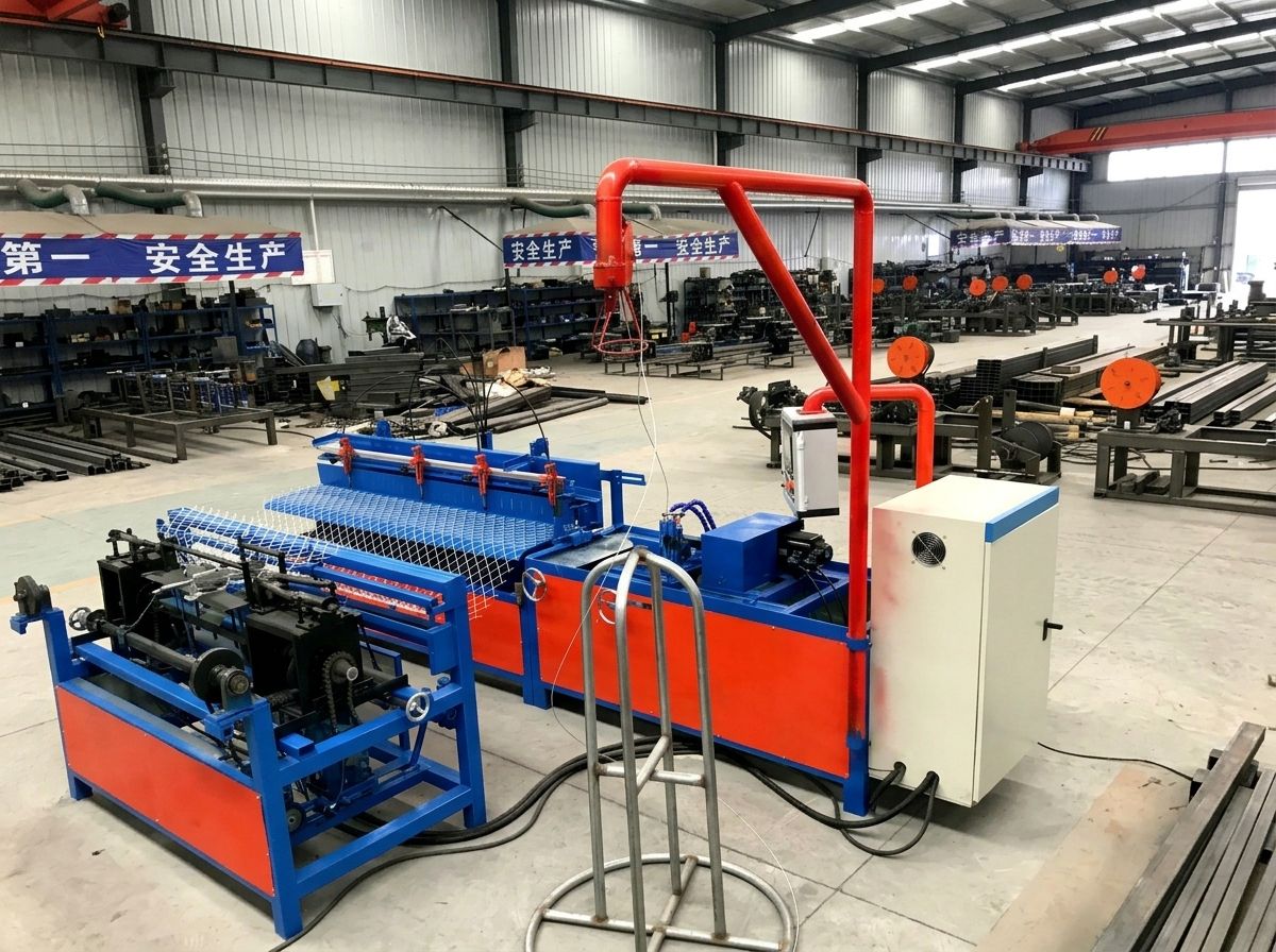 Shuoen Machinery's Certified Chain Link Fence Machine